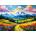 Enjoy - Puzzle Flowered Valley - 1 000 piese
