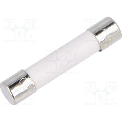 CONQUER ELECTRONIC ABE 10A 250V Pojistka: tavná; keramická,kulatý; 10A; 250VAC; rychlá; 6,3x32mm