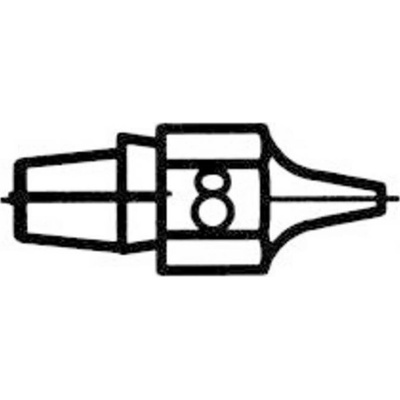 Weller DX 118 odsávací hrot teplovzdušné trysky Veľkosť hrotov 0.7 mm Dĺžka hrotov 18 mm Obsah 1 ks