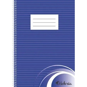 Victoria Спирална тетрадка, формат a4, с правила, 70 листа, victoria paper isvfs70v/7081000cwg (isvfs70v/7081000cwg)