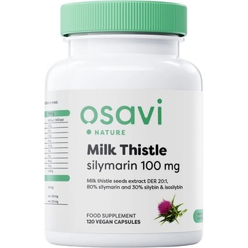 Image 1 of Osavi Milk Thistle | Silymarin 100 mg [120 капсули]