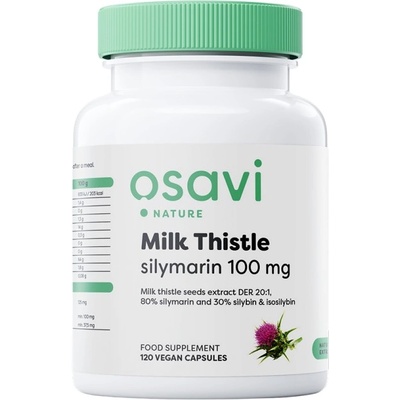 Osavi Milk Thistle | Silymarin 100 mg [120 капсули]