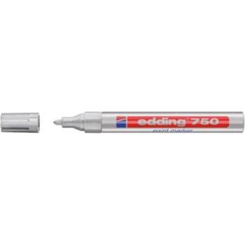 edding Paint маркер Edding 750 Объл връх 2-4 mm Сребрист (703024-27)