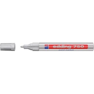 edding Paint маркер Edding 750 Объл връх 2-4 mm Сребрист (703024-27)