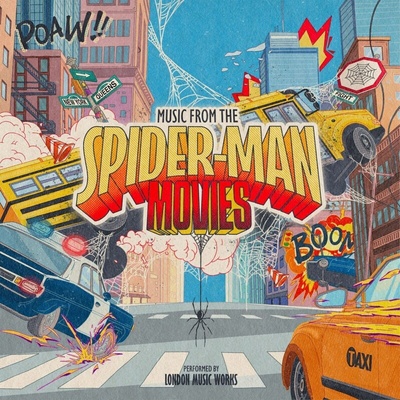 Original Soundtrack - Music From Spider-Man (Red Marble Coloured) (LP) (3760420422888)