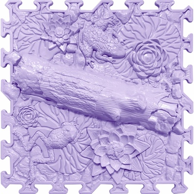 OrtoNature Masážní ortopedické podložky Žabička - měkká Barva: světle fialová