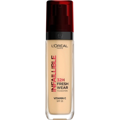 L'Oréal Paris Infaillible 32H Fresh Wear dlhotrvajúci tekutý make-up 130 True Beige 30 ml