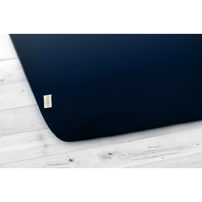 Darré jersey prostěradlo tmavě modré 60x120x20