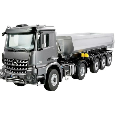Amewi 22696 Mercedes-Benz Arocs Sattelzug mit Kippauflieger 4x4 1:14 RTR anthrazit elektrický RC model auta RtR so 1:14