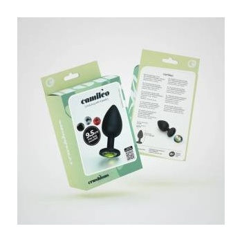 Boss of Toys Crushious Camileo Large Intimate Plug with 4 Interchangeable Jewels Black