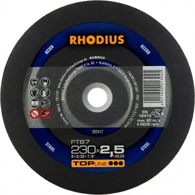 Rhodius Rezný kotúč 230 x 2,5 x 22,23 mm 202417