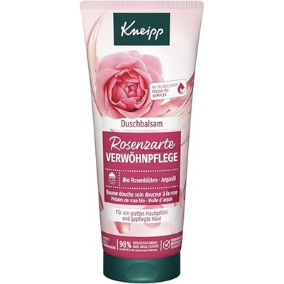 Kneipp Sprchový balzám Růže jemná péče a hydratace pokožky 200 ml