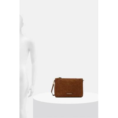 Gianni Chiarini чанта crossbody дамска от велур NORA POUCH (BS.10225.CM.PL)