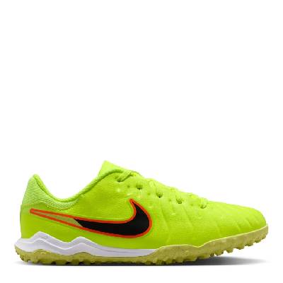 Юношески футболни стоножки Nike Tiempo Legend 10 Academy Juniors Astro Turf Football Boots - Volt/Black