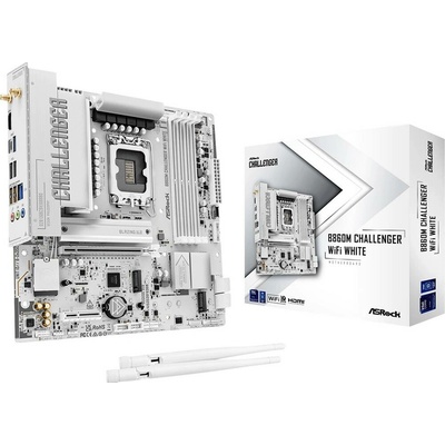 ASRock B860M Challenger WiFi WHITE