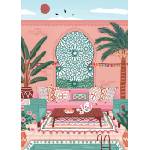 Pieces & Peace - Puzzle Morocco hotel - 500 piese