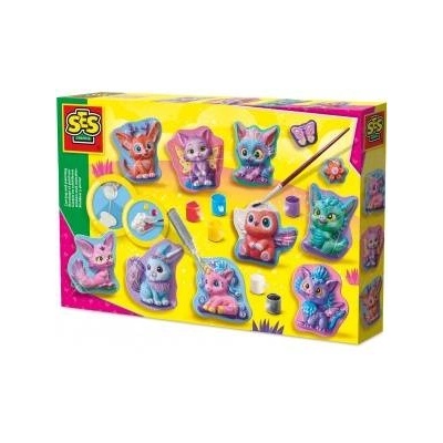 SES Creative Plaster Casts + Paints for Figurines 01342 13424