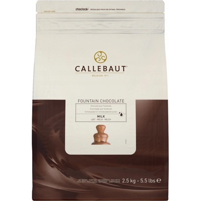 Callebaut Mliečna čokoláda 2,5kg