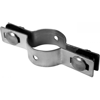PILECKÝ Objímka plotového panelu PILOFOR pro sloupek IDEAL pozinkovaná průběžná 48 mm