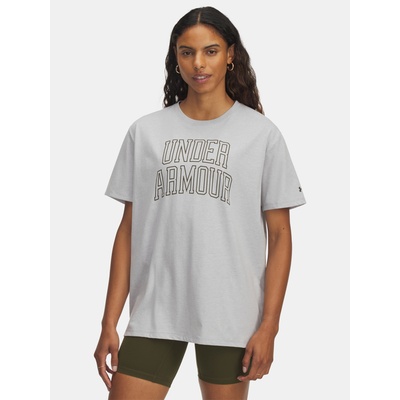 Дамска тениска Under Armour Rival OS Campus Tee-GRY Under Armour | Siv | ЖЕНИ | XS