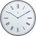 NeXtime Стенен часовник Duke бял (7329WI)