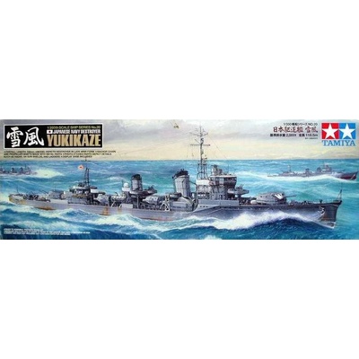 Tamiya Yukikaze Japanese Navy Destroyer 1:350