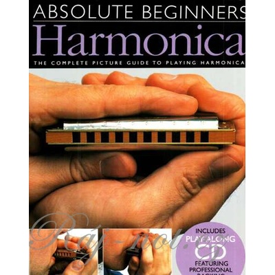 Absolute Beginners Harmonica učebnica pre úplných začiatočníkov hry na fúkaciu harmoniku