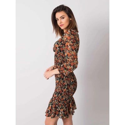 Rue Paris Dress 328-SK-50024.52-black-beige