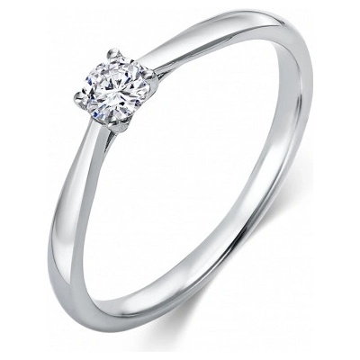 Sofia Diamonds zlatý zásnubný prsteň s diamantom DIA1A289W8