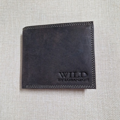 Pánská kožená WILD černá 6