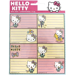 Hello Kitty Етикети за тетрадки Hello Kitty (16 броя) (776-78946)