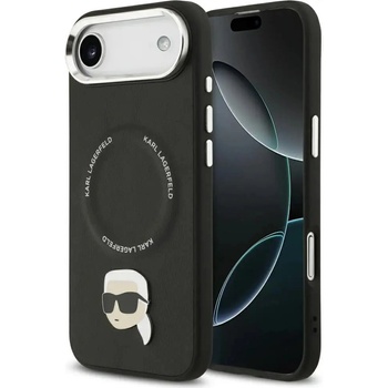 KARL LAGERFELD Калъф Karl Lagerfeld Karl Pin MagSafe за iPhone Air - черен (3666339495626)
