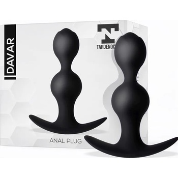 Image 1 of Tardenoche Davar Anal Plug Silicone Black