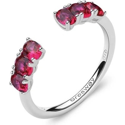 Brosway otevřený prsten Fancy Passion Ruby FPR11