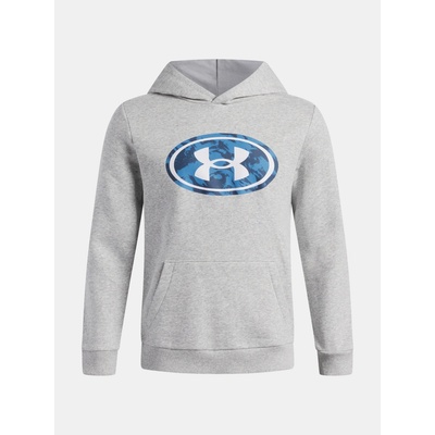 Under Armour mikina UA B Rival FLC KEY PT FIL HD Šedá