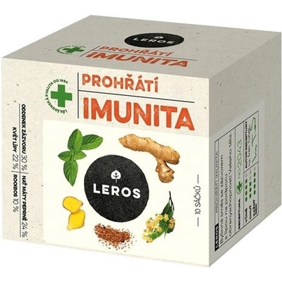 Leros Bylinný čaj Imunita prohřátí zázvor & lípa 20 g