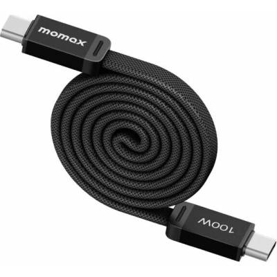 Momax DC88 Mag.Link magnetický nabíjací a dátový USB-C na USB-C 1m černý