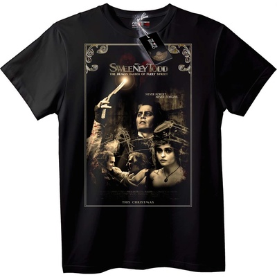 NOONEBRAND Тениска Суини Тод - 2XL, Black