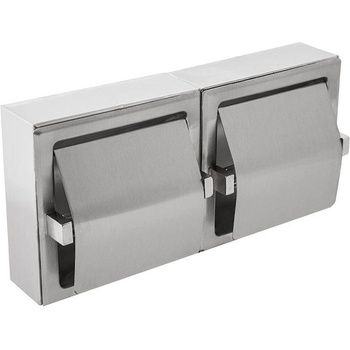 Dayco Диспенсър за тоалетна хартия Dayco, стенен, двоен, 32 х 6 х (5050100050)