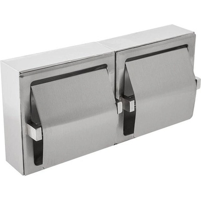 Dayco Диспенсър за тоалетна хартия Dayco, стенен, двоен, 32 х 6 х (5050100050)