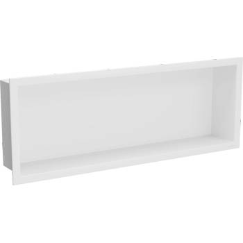 Mexen X-Wall-R вградена полица с фланец 60 x 20 см, бяла - 1920602010 (1920602010)