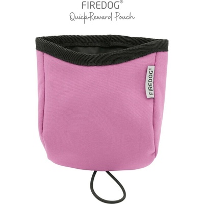 Firedog QuickReward vrecko na maškrty Softshell ružové