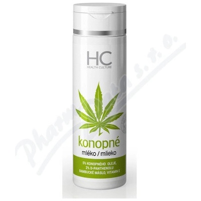 Mediprogress Cannabis Care konopné mlieko na telo (with Hemp oil, Shea butter, D-Panthenol, Vitamin E) 200 ml