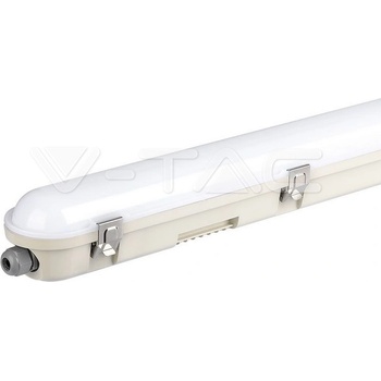 V-TAC LED Влагозащитено Тяло M-Серия 1200мм 36W 4000K Мат Стоманен Клип 120 lm/W (2120215)