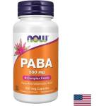 NOW Пара-аминобензоена киселина 500 mg, PABA, 100 капсули (00485 (NOW-2680))
