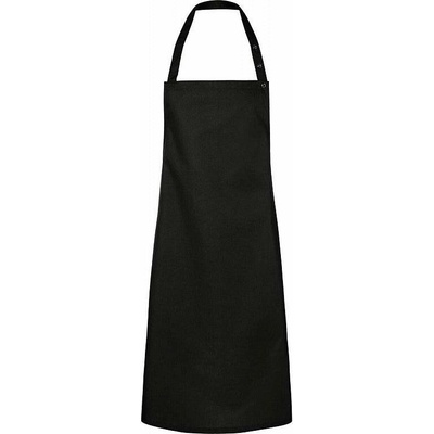 Karlowsky Číšnická zástěra Bib Press Stud Černá