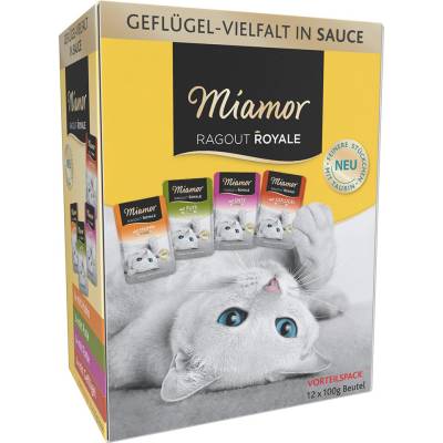 Miamor Ragout Drůbeží mix v omáčce 12 x 100 g