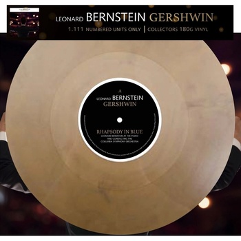 Image 1 of Leonard Bernstein - An American In Paris / Rhapsody In Blue (Limited Edition) (Reissue) (Gold Marbled Coloured) (LP) (4260494436730)