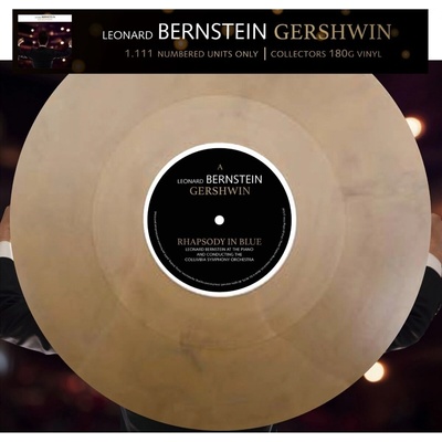 Leonard Bernstein - An American In Paris / Rhapsody In Blue (Limited Edition) (Reissue) (Gold Marbled Coloured) (LP) (4260494436730)