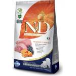 Farmina N&d grain free pumpkin lamb & blueberry puppy medium & maxi - пълноценна храна с тиква за подрастващи кучета от средните и едри породи с агне и боровинки, подходяща и за бременни или кърмещи кучета 2,